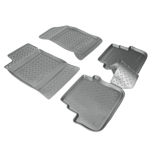 Коврики в салон Great Wall Safe  (G5) 2001-2010, полиуретан Norplast, Серый, Арт. NPL-Po-29-77-G
