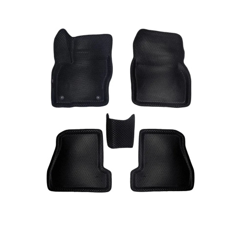 Коврики в салон Ford Focus  2010-2015 Хэтчбэк 5 дв., 3D EVA LOCKER, Черный, Арт. EVAFDF3
