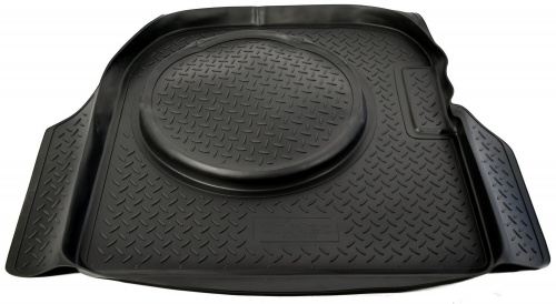 Коврик в багажник Chery Amulet (A15) 2003-2010, полиуретан Norplast, Черный, Арт. NPL-P-11-02