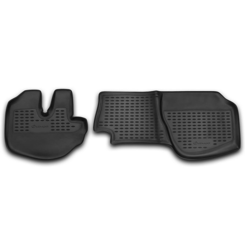 Коврики в салон Foton Aumark BJ1039 2012-2016, полиуретан Element, Черный, Арт. NLC.65.01.210