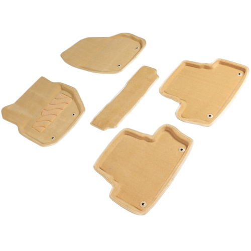 Коврики в салон Volvo XC60  2008-2013, 3D ткань Seintex , Бежевый, Арт. 89903