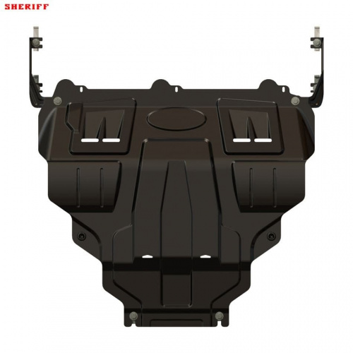 Защита картера двигателя, КПП Ford Focus II 2004-2008 Хэтчбэк 3 дв. V-1,6TD; 1,9TD; 2,0 D Арт. 08.1701 F