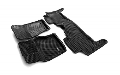 Коврики в салон Range Rover Sport  (L494) 2013-2017, 3D EVA Euromat, Черный, Арт. EM3DEVA003109