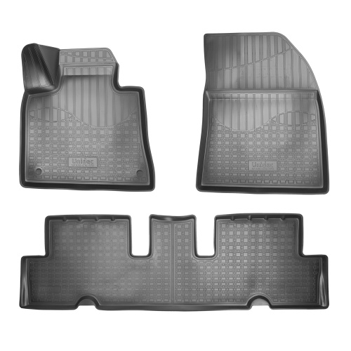 Коврики в салон Citroen C4 Picasso  2013-2016, полиуретан 3D Norplast, Черный, Арт. NPA10-C14-170