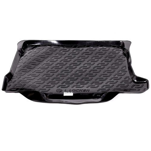 Коврик в багажник Mazda 3 (BL) 2008-2011 Седан, пластик, L.Locker, Черный, Арт. 0110020300