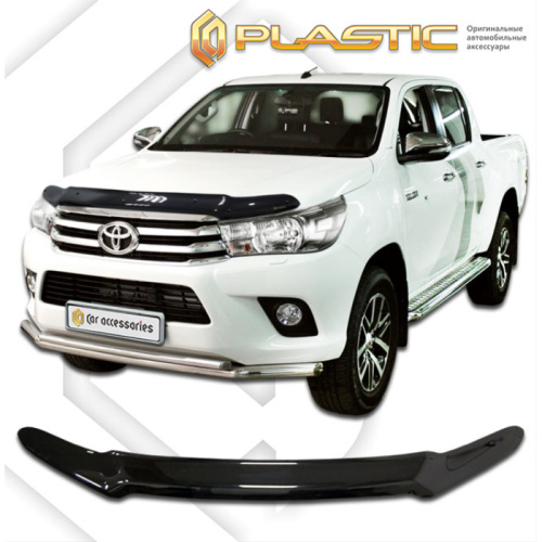 Дефлектор капота Ca-Plastic для Toyota Hilux, арт.20100101115880000000000