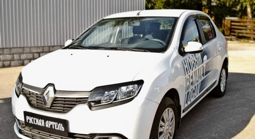 Реснички фар Renault Logan II 2012-2018 Седан   к-кт Арт. RERS-035100