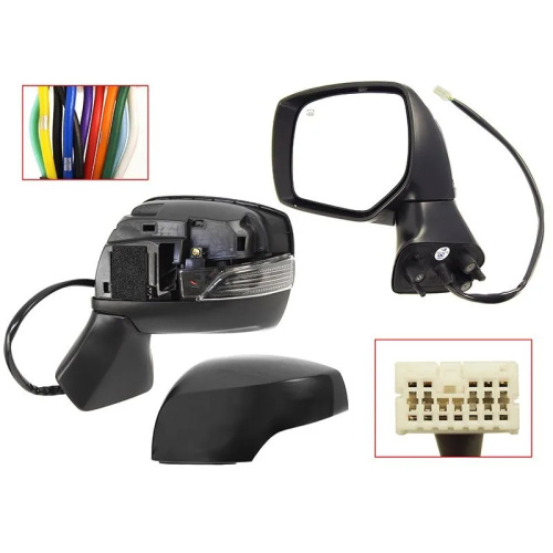 Зеркало боковое  Subaru Forester IV (SJ/S13) 2012-2016 Обогрев/ Регулировка/ Повторитель поворота/ 11 контактов, слева (L) Арт. STSB68940A2