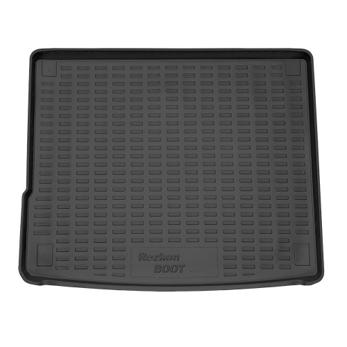 Коврик в багажник Volkswagen Touareg  2010-2014, полиуретан Rezkon, Черный, Арт. 5535030200