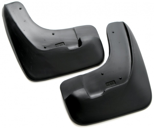 Брызговики Nissan Juke (YF15) 2010-2014, передние, полиуретан Арт. NPL-Br-61-10F