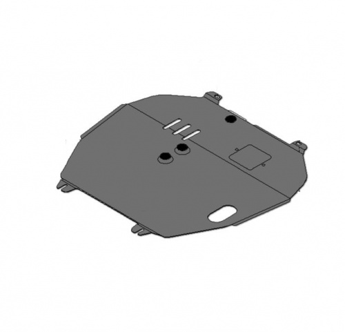 Защита картера двигателя, КПП Citroen C-Crosser 2007-2013 V-все Арт. ALF0404st
