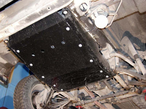 Защита картера двигателя Mercedes MB100 (631) 1981-1996 V- 2,4D; для а/м 100D W631 1988 - 1996  Арт. 13.0199