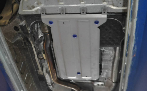 Защита КПП Mercedes GLC (X253) 2015-2019 V - 250; 220d Арт. 333.3940.1