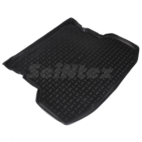 Коврик в багажник Geely MK  2006-2013 Седан, полиуретан Seintex, Черный, Арт. 85294