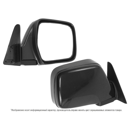 Зеркало боковое  Toyota Land Cruiser 80 1989-1994 Мех-кое/черное LHD, справа (R) Арт. STTY889401