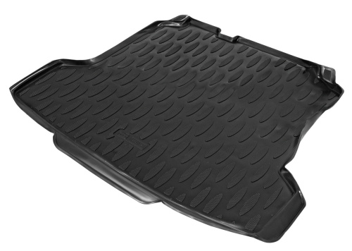 Коврик в багажник Volkswagen Polo  2009-2015 Седан, полиуретан AutoFlex, Черный, Арт. 9580102