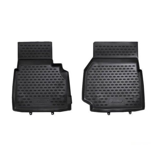 Коврики в салон Land Rover Defender  (90) 2007-2016 3 дв., полиуретан Element, Черный, Арт. NLC.28.11.210kh