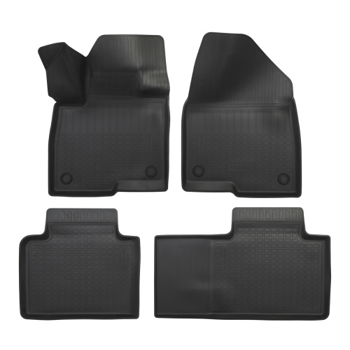 Коврики в салон BAIC X55 2022-, полиуретан 3D Norplast, Черный, Арт. NPA11C08885
