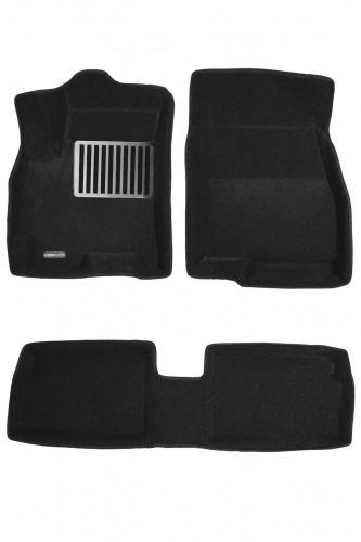 Коврики в салон Chery Tiggo 4 2017-2019, 3D ткань Euromat LUX, , Арт. EM3D001420