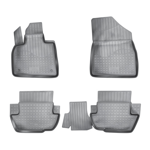 Коврики в салон Citroen DS5 2012-2015, полиуретан Norplast, Черный, Арт. NPA11C14600