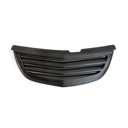 Решетка радиатора  Nissan Almera Classic 2006-2013 с чёрной сеткой(шагрень), Центр (C) Арт. RRN115802