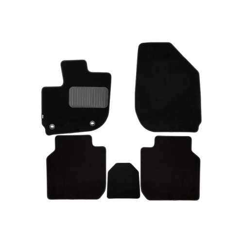 Коврики в салон Honda Fit  2020-2023, ткань Klever premium, Черный, Арт. KLEVER0301803722110KH