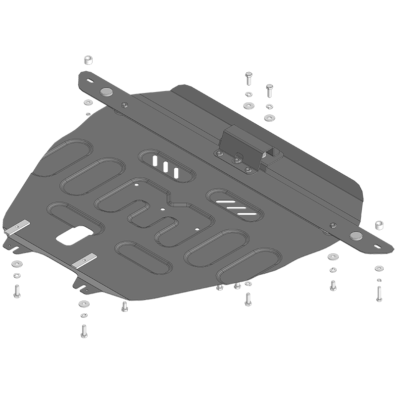 Защита картера двигателя, КПП Ford Bronco Sport 2020- V- 1,5T Арт. 70709
