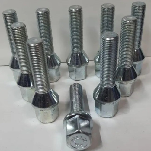 Болт колёсный M12x1.25 Конус L-40мм Цинк, Ключ 19, Арт. 072157