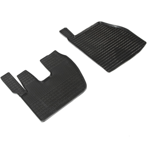 Коврики в салон Renault Premium 2006-2013, резина Seintex "сетка", Черный, Арт. 00740