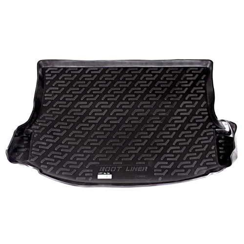 Коврик в багажник Mazda CX-7  2006-2009, пластик, L.Locker, Черный, Арт. 0110040100