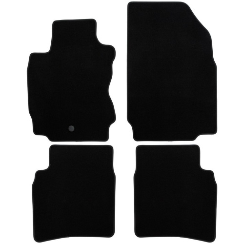Коврики в салон Nissan Note (E11) 2005-2008, текстильные Klever эконом, Черный, Арт. KLEVER01361501200K