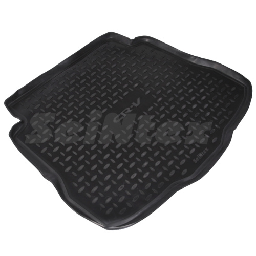Коврик в багажник Honda CR-V  2006-2009, полиуретан Seintex, Черный, Арт. 00879