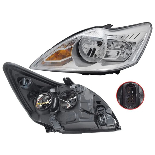 Фара  Ford Focus II 2008-2010 FL Кабриолет  хром, слева (L) Арт. ST4311170CL