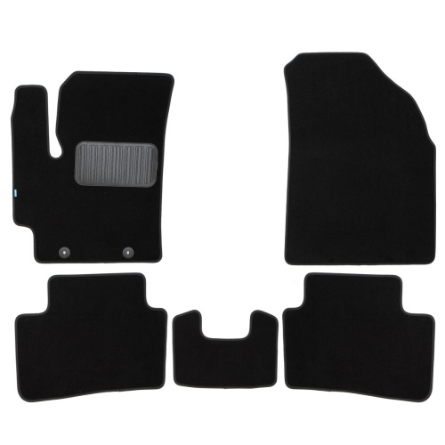 Коврики в салон Hyundai Creta  2020-, текстильные Klever premium, Черный, Арт. KLEVER0502007922110KH