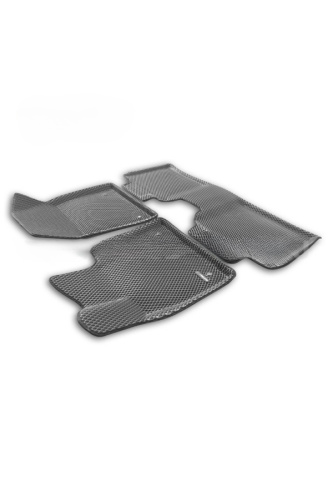 Коврики в салон Zeekr 001 2021-, 3D EVA Euromat, Серый, Арт. EM3DEVA005720G