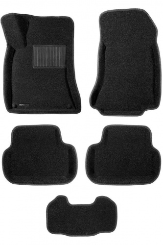 Коврики в салон Mercedes A (W176) 2012-2015, 3D ткань Euromat Business, , Арт. EMC3D003516