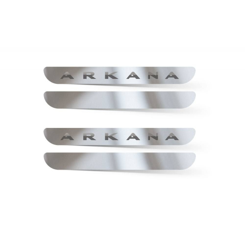 Накладки на пороги Renault Arkana 2019-   4 шт Арт. RAR220401