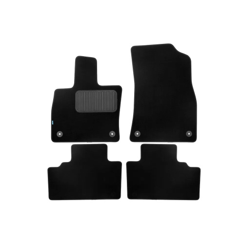 Коврики в салон Geely Atlas  (FX11) 2023-, текстильные Klever premium, Черный, Арт. KLEVER0307503222110KH