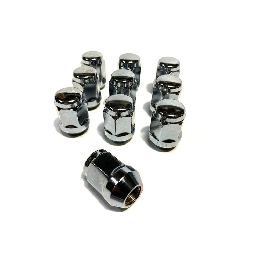 Гайка колеса M12x1.5 Конус h-35мм закрытая, Хром, Ключ 21, Арт. 901445HT
