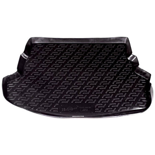 Коврик в багажник Mazda 6 (GG) 2002-2005 Седан, пластик, L.Locker, Черный, Арт. 0110030100