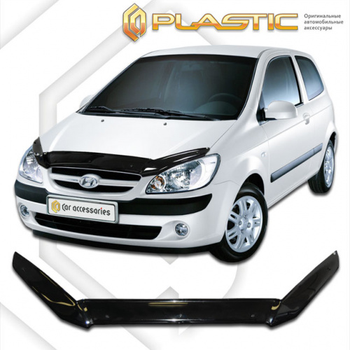 Дефлектор капота Ca-Plastic для Hyundai Getz, арт.2010010102784