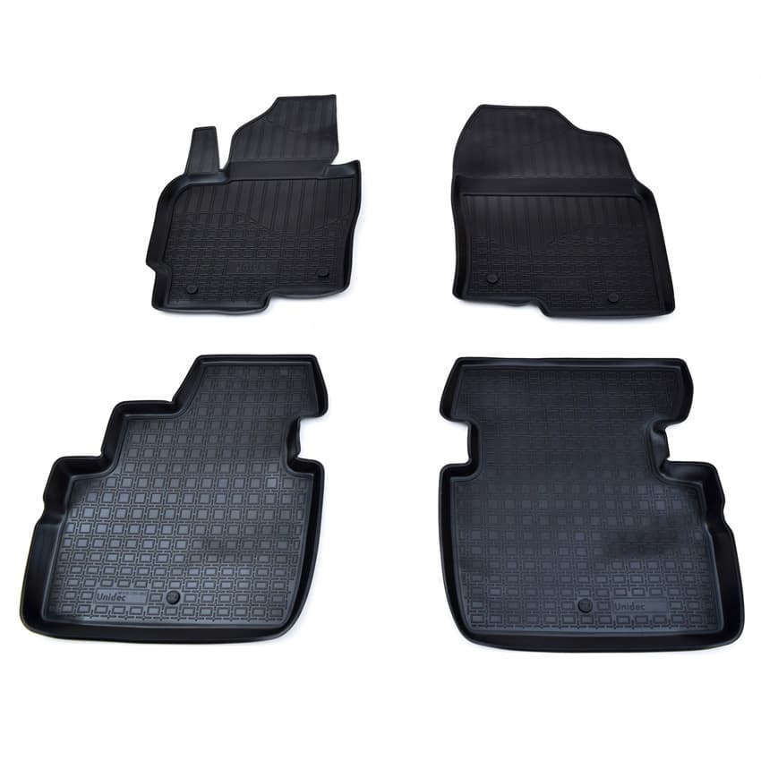 Коврики в салон Mazda CX-5 (KE) 2011-2015, полиуретан Norplast, Черный, Арт. NPA10-C55-060