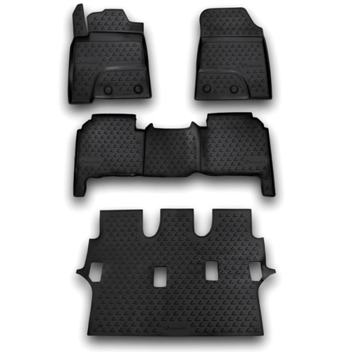 Коврики в салон Lexus   2012-2015 FL1, полиуретан Element, Черный,  570, 7 мест Арт. NLC.29.23.210k