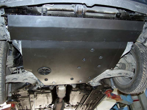 Защита картера двигателя, КПП Mazda 626 (GF) 1997-1999 Лифтбек V-кроме 2,5D и 2,5 V6 Арт. 12.0177