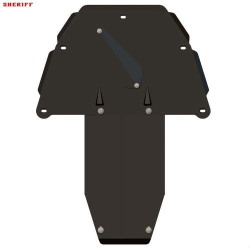 Защита картера двигателя, КПП BMW 7 (E65) 2001-2005 Long V-3,0; 3,5; 4,0; 4,5; 5,0; 6,0 Арт. 03.0825