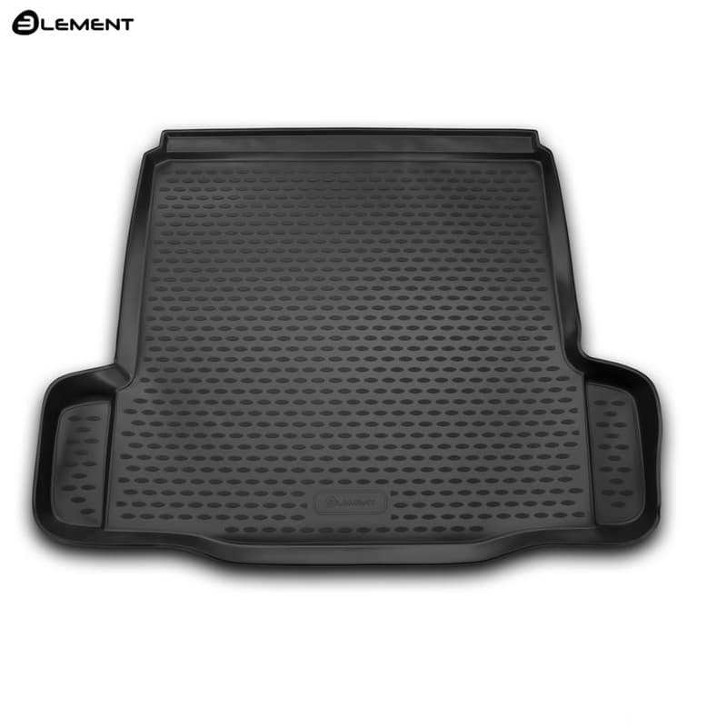 Коврик в багажник Chevrolet Cruze 2008-2012 Седан, полиуретан Element, Черный, Арт. NLC.08.13.B10