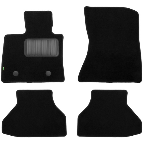 Коврики в салон BMW X6 (E71) 2007-2012, текстильные Klever standart, Черный, Арт. KLEVER02051801210KH