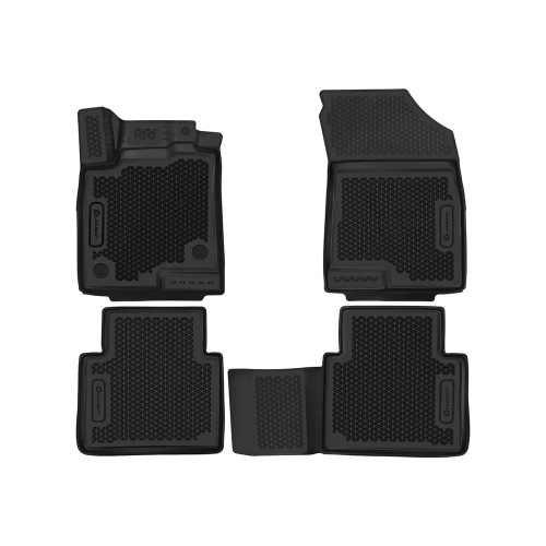 Коврики в салон Haval Jolion 2021-, полиуретан EVA 3D Element, Черный, 4WD Арт. EVAELEMENT3DA71041210K