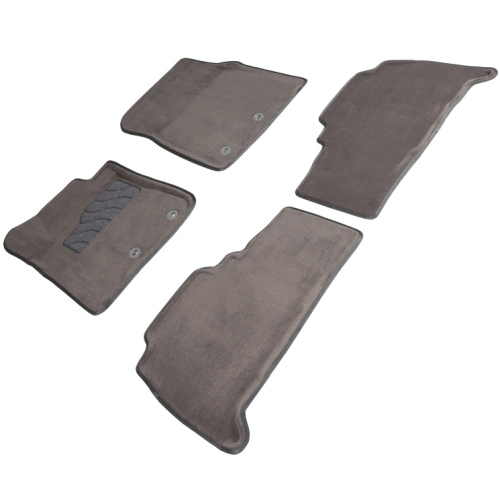 Коврики в салон Toyota Land Cruiser 200 2012-2015 FL1, 3D ткань Seintex , Серый, Арт. 85521