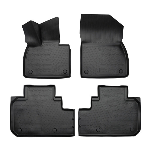 Коврики в салон Lixiang Li L9 2022-, полиуретан 3D Norplast, Черный, 1,2 ряд Арт. NPA11C483420